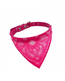 Rose red-Puppy Neckerchief...