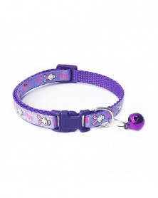 1 Purple-Colored Cat Collar...