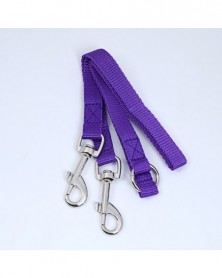 Purple-Two Dogs Leash...