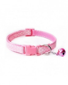 Pink-Nylon with Bell Pet...