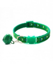 Green-Pet Collar Nylon Dog...