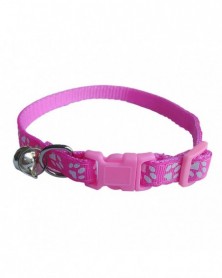 pink-Cute Bell Collar For...