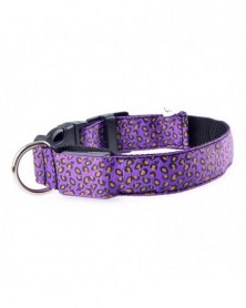 M size-Purple-LED Pet Dog...