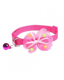 Rose Red-Stylish Pet Collar...