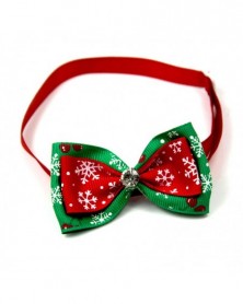 05-1PC Christmas Pet Bow...