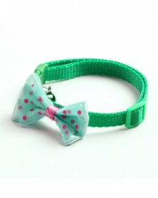 green-New Year Dog Bow Tie...