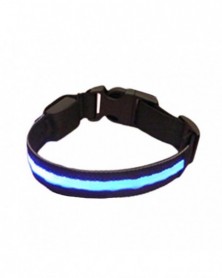 S size-Blue-Fashion LED Dog...