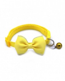 Yellow-Nice-looking Pet Bow...