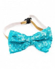 Cyan-Cats Collar Sequins...