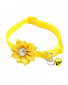 Yellow-Pet Cat Collar...