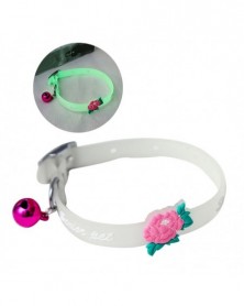 5-Pet Glowing Collars with...