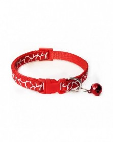 Red-Pet Collars With Bells...