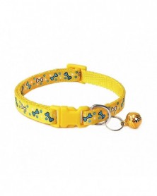 Yellow-Colored Cat Collar...