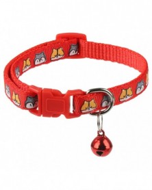 Red-Colored Cat Collar Cat...