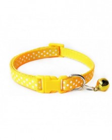 Yellow-Nylon with Bell Pet...