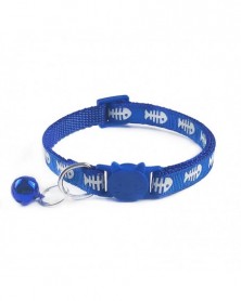 fish sapphire-Puppy Collar...