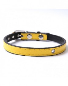 S size-Yellow-PU Leather...