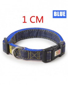 BLUE 1cm-S M L Pet Collar...