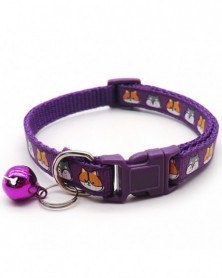 Purple-Cartoon Pet Cat And...