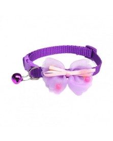 Purple-Stylish Pet Collar...