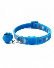 Blue-3PCS Dog Collar With...