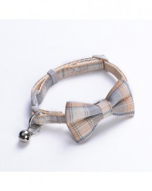 Beige check-Dog Accessories...