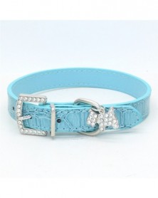 S size-Sky blue-Crystal...