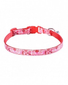 Pink-Cat Collar Love-heart...