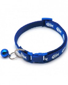 Blue-Adjustable Cat Collar...