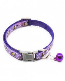 Purple-Cute Pet Bell Collar...