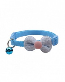 Blue-Pet Collar Mini Bell...