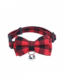 D-Pet Collar British Plaid...