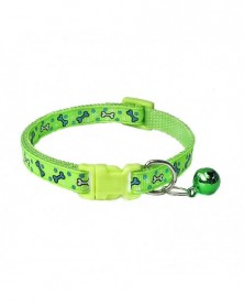 green-1pcs Pet Collar with...