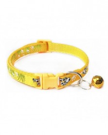 Yellow-Nylon with Bell Pet...