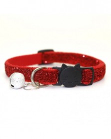 Red-Pet Dog Cat Collar with...