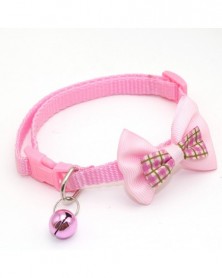 Pink-Cute Bowknot Dog Cat...