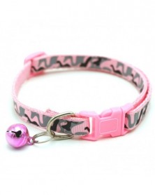 Pink-Cat Dog Collar With...