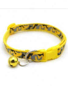 Yellow-Cat Dog Collar With...