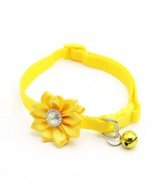 Yellow-Dog Collar Pet...