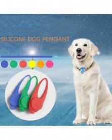 Blue-LED Collar Dog Pendant...
