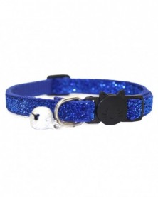 Blue-Bling Cat Collar...