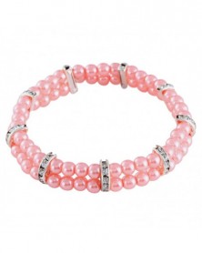 S size-Pink-Fashion Pearl...