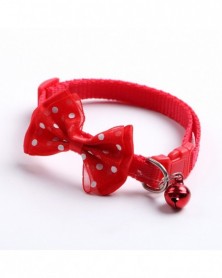 red-New Year Dog Bow Tie...