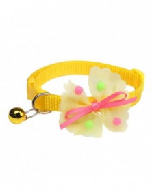 Yellow-Lovely Cat Collar...