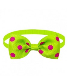 Green-Pet Neck Bow Dogs...