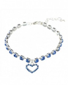 S size-Blue-Pet Necklace...