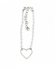 L size-Silver-Pet Necklace...