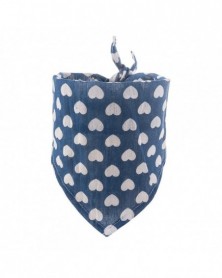 Dark Blue-Stylish Dog Scarf...