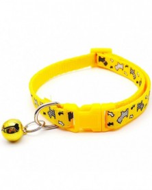 Yellow-Colorful Cat Collar...