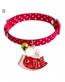 D-Pet Collar Wave Dots...